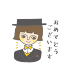 フレンチボブさんの気遣いスタンプ（個別スタンプ：5）