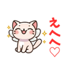 猫の妖精スタンプ（個別スタンプ：3）