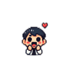 ドット絵キャラクタースタンプ（個別スタンプ：1）