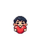 ドット絵キャラクタースタンプ（個別スタンプ：3）