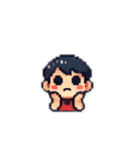 ドット絵キャラクタースタンプ（個別スタンプ：4）