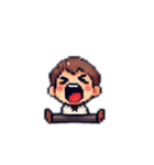 ドット絵キャラクタースタンプ（個別スタンプ：5）