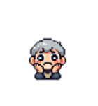 ドット絵キャラクタースタンプ（個別スタンプ：6）