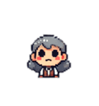 ドット絵キャラクタースタンプ（個別スタンプ：16）