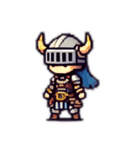 RPG風ドット絵ミニキャラクター（個別スタンプ：1）