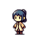 RPG風ドット絵ミニキャラクター（個別スタンプ：8）