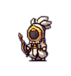 RPG風ドット絵ミニキャラクター（個別スタンプ：15）