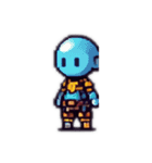 RPG風ドット絵ミニキャラクター（個別スタンプ：16）