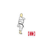 MOVING  KARATE  KATA  【極】（個別スタンプ：10）