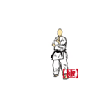 MOVING  KARATE  KATA  【極】（個別スタンプ：11）