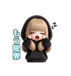 毎日使えるギャルスタンプ♡2（個別スタンプ：3）