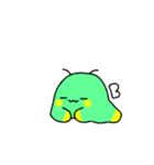 緑黄生物(白文字)（個別スタンプ：2）