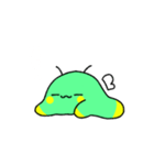 緑黄生物(白文字)（個別スタンプ：4）