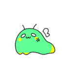 緑黄生物(白文字)（個別スタンプ：6）