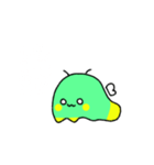 緑黄生物(白文字)（個別スタンプ：15）