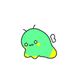 緑黄生物(白文字)（個別スタンプ：20）