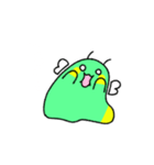 緑黄生物(白文字)（個別スタンプ：22）