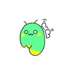 緑黄生物(白文字)（個別スタンプ：24）