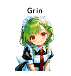 全て同じセリフ【Grin】  2（個別スタンプ：2）