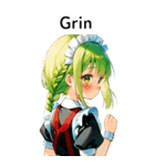 全て同じセリフ【Grin】  2（個別スタンプ：7）