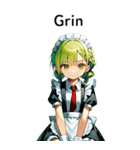 全て同じセリフ【Grin】  2（個別スタンプ：17）