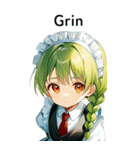 全て同じセリフ【Grin】  2（個別スタンプ：25）