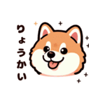 かわいい柴犬シリーズ 40枚（個別スタンプ：5）