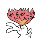 人参かと思ったらめんたいこだった。（個別スタンプ：28）