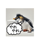 AI de 愉快なペンギンたち（個別スタンプ：11）