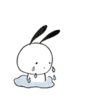 炭のうさぎ（個別スタンプ：13）