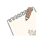 炭のうさぎ（個別スタンプ：21）