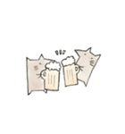 炭のうさぎ（個別スタンプ：24）