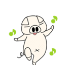 シシシうさぎ こおどり（個別スタンプ：4）