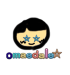 ローマ字でもちゃん喋る時も（個別スタンプ：1）
