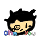 ローマ字でもちゃん喋る時も（個別スタンプ：2）