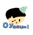ローマ字でもちゃん喋る時も（個別スタンプ：6）