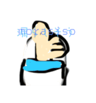 ローマ字でもちゃん喋る時も（個別スタンプ：14）