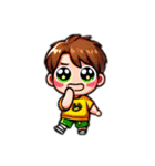可愛いキャラクタースタンプ(動きありver.)（個別スタンプ：5）