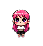 可愛いキャラクタースタンプ(動きありver.)（個別スタンプ：10）
