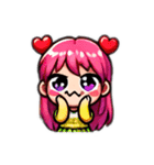 可愛いキャラクタースタンプ(動きありver.)（個別スタンプ：13）