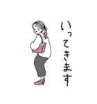 頑張れ！働くおねえさん（個別スタンプ：3）