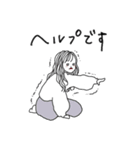 頑張れ！働くおねえさん（個別スタンプ：9）