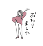 頑張れ！働くおねえさん（個別スタンプ：12）