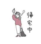 頑張れ！働くおねえさん（個別スタンプ：25）