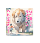 犬と少女の友情物語（個別スタンプ：26）