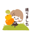 モノトーンmushちゃん・ハロウィン（個別スタンプ：32）