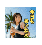 夏だ！女だ！ビールだ！水着だ！（個別スタンプ：13）