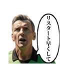 サッカーの審判おじさん 2（個別スタンプ：14）