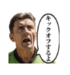 サッカーの審判おじさん 2（個別スタンプ：28）