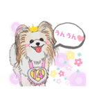 手描きわんこ♥（個別スタンプ：28）